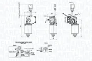 Wischermotor 12 V vorne MAGNETI MARELLI 064053012010