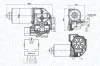 Wischermotor 12 V vorne MAGNETI MARELLI 064372600010 Bild Wischermotor 12 V vorne MAGNETI MARELLI 064372600010