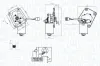 Wischermotor 12 V vorne MAGNETI MARELLI 064374900010