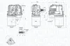 Wischermotor 12 V vorne MAGNETI MARELLI 064375800010