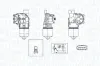 Wischermotor 12 V vorne MAGNETI MARELLI 064376090010