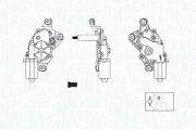 Wischermotor 12 V MAGNETI MARELLI 064377000010