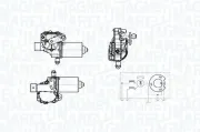 Wischermotor 12 V vorne MAGNETI MARELLI 064378900010