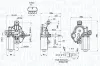 Wischermotor 12 V hinten MAGNETI MARELLI 064342011010