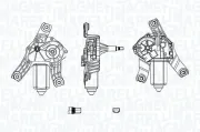 Wischermotor 12 V MAGNETI MARELLI 064071300010