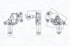 Wischermotor 12 V hinten MAGNETI MARELLI 064072400010
