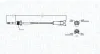 Sensor, Abgastemperatur MAGNETI MARELLI 172000177010 Bild Sensor, Abgastemperatur MAGNETI MARELLI 172000177010