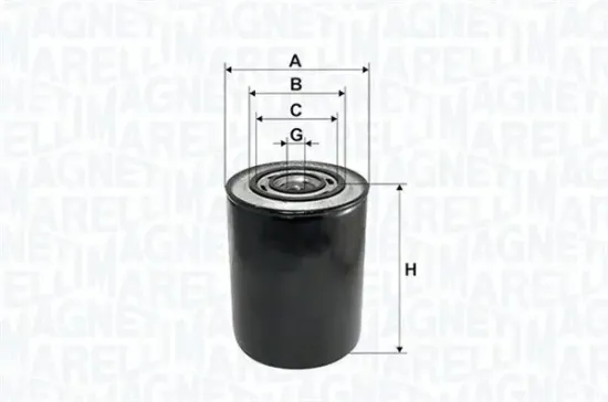 Ölfilter MAGNETI MARELLI 153071760101 Bild Ölfilter MAGNETI MARELLI 153071760101