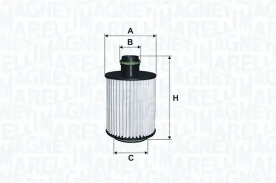 Ölfilter MAGNETI MARELLI 153071762490 Bild Ölfilter MAGNETI MARELLI 153071762490