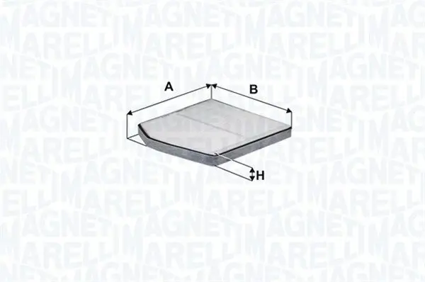 Filter, Innenraumluft MAGNETI MARELLI 350203063950