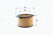 Filter, Innenraumluft MAGNETI MARELLI 350208065610