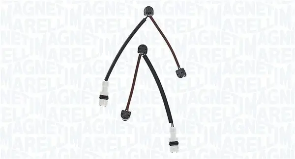 Warnkontakt, Bremsbelagverschleiß Vorderachse MAGNETI MARELLI 363700400457