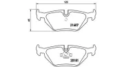 Bremsbelagsatz, Scheibenbremse MAGNETI MARELLI 363700406013