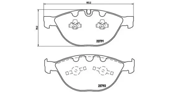 Bremsbelagsatz, Scheibenbremse MAGNETI MARELLI 363700406047 Bild Bremsbelagsatz, Scheibenbremse MAGNETI MARELLI 363700406047