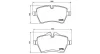 Bremsbelagsatz, Scheibenbremse Vorderachse MAGNETI MARELLI 363700406051 Bild Bremsbelagsatz, Scheibenbremse Vorderachse MAGNETI MARELLI 363700406051