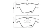 Bremsbelagsatz, Scheibenbremse MAGNETI MARELLI 363700406055