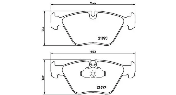 Bremsbelagsatz, Scheibenbremse Vorderachse MAGNETI MARELLI 363700406065