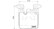 Bremsbelagsatz, Scheibenbremse MAGNETI MARELLI 363700506087