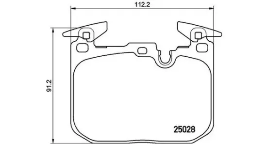 Bremsbelagsatz, Scheibenbremse Vorderachse MAGNETI MARELLI 363700406088 Bild Bremsbelagsatz, Scheibenbremse Vorderachse MAGNETI MARELLI 363700406088