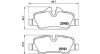 Bremsbelagsatz, Scheibenbremse Hinterachse MAGNETI MARELLI 363700406090 Bild Bremsbelagsatz, Scheibenbremse Hinterachse MAGNETI MARELLI 363700406090