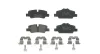 Bremsbelagsatz, Scheibenbremse Hinterachse MAGNETI MARELLI 363700406090 Bild Bremsbelagsatz, Scheibenbremse Hinterachse MAGNETI MARELLI 363700406090