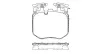 Bremsbelagsatz, Scheibenbremse Vorderachse MAGNETI MARELLI 363700406106 Bild Bremsbelagsatz, Scheibenbremse Vorderachse MAGNETI MARELLI 363700406106