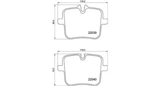 Bremsbelagsatz, Scheibenbremse MAGNETI MARELLI 363700406109 Bild Bremsbelagsatz, Scheibenbremse MAGNETI MARELLI 363700406109