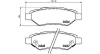 Bremsbelagsatz, Scheibenbremse Hinterachse MAGNETI MARELLI 363700409014 Bild Bremsbelagsatz, Scheibenbremse Hinterachse MAGNETI MARELLI 363700409014