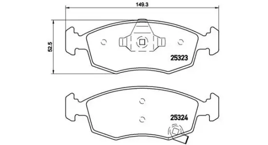 Bremsbelagsatz, Scheibenbremse MAGNETI MARELLI 363700411031 Bild Bremsbelagsatz, Scheibenbremse MAGNETI MARELLI 363700411031