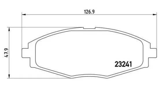 Bremsbelagsatz, Scheibenbremse Vorderachse MAGNETI MARELLI 363700415006 Bild Bremsbelagsatz, Scheibenbremse Vorderachse MAGNETI MARELLI 363700415006