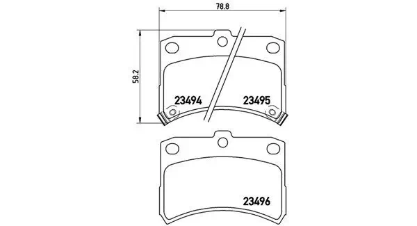 Bremsbelagsatz, Scheibenbremse MAGNETI MARELLI 363700416009 Bild Bremsbelagsatz, Scheibenbremse MAGNETI MARELLI 363700416009