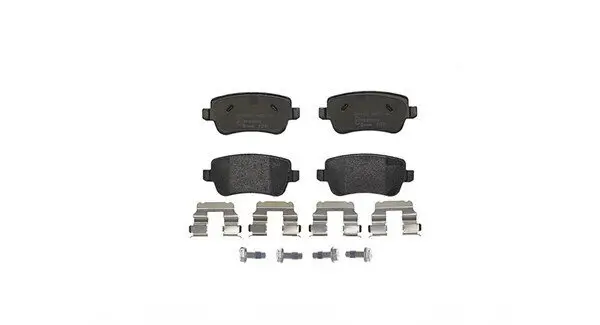 Bremsbelagsatz, Scheibenbremse Hinterachse MAGNETI MARELLI 363700423101