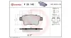 Bremsbelagsatz, Scheibenbremse Hinterachse MAGNETI MARELLI 363700423142 Bild Bremsbelagsatz, Scheibenbremse Hinterachse MAGNETI MARELLI 363700423142