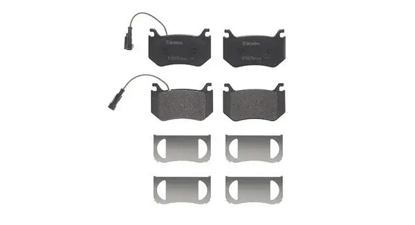 Bremsbelagsatz, Scheibenbremse Hinterachse MAGNETI MARELLI 363700423184