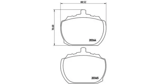 Bremsbelagsatz, Scheibenbremse Vorderachse MAGNETI MARELLI 363700424004 Bild Bremsbelagsatz, Scheibenbremse Vorderachse MAGNETI MARELLI 363700424004