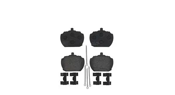 Bremsbelagsatz, Scheibenbremse Vorderachse MAGNETI MARELLI 363700424004