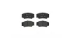 Bremsbelagsatz, Scheibenbremse Vorderachse MAGNETI MARELLI 363700424023 Bild Bremsbelagsatz, Scheibenbremse Vorderachse MAGNETI MARELLI 363700424023