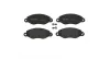 Bremsbelagsatz, Scheibenbremse Vorderachse MAGNETI MARELLI 363700424053 Bild Bremsbelagsatz, Scheibenbremse Vorderachse MAGNETI MARELLI 363700424053