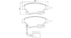 Bremsbelagsatz, Scheibenbremse Hinterachse MAGNETI MARELLI 363700424066 Bild Bremsbelagsatz, Scheibenbremse Hinterachse MAGNETI MARELLI 363700424066