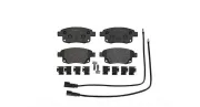 Bremsbelagsatz, Scheibenbremse Hinterachse MAGNETI MARELLI 363700424066