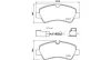 Bremsbelagsatz, Scheibenbremse Hinterachse MAGNETI MARELLI 363700424187 Bild Bremsbelagsatz, Scheibenbremse Hinterachse MAGNETI MARELLI 363700424187
