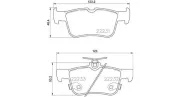 Bremsbelagsatz, Scheibenbremse MAGNETI MARELLI 363700424201