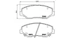 Bremsbelagsatz, Scheibenbremse Vorderachse MAGNETI MARELLI 363700428035 Bild Bremsbelagsatz, Scheibenbremse Vorderachse MAGNETI MARELLI 363700428035