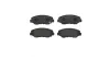 Bremsbelagsatz, Scheibenbremse Vorderachse MAGNETI MARELLI 363700428035