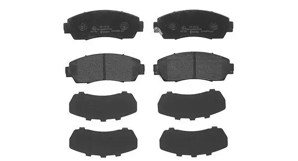Bremsbelagsatz, Scheibenbremse Vorderachse MAGNETI MARELLI 363700428068