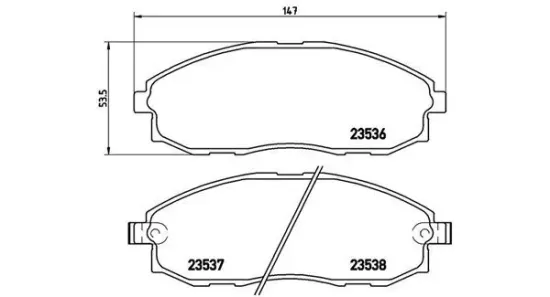 Bremsbelagsatz, Scheibenbremse Vorderachse MAGNETI MARELLI 363700430010 Bild Bremsbelagsatz, Scheibenbremse Vorderachse MAGNETI MARELLI 363700430010