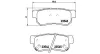 Bremsbelagsatz, Scheibenbremse Hinterachse MAGNETI MARELLI 363700430014 Bild Bremsbelagsatz, Scheibenbremse Hinterachse MAGNETI MARELLI 363700430014