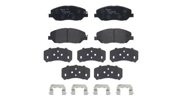 Bremsbelagsatz, Scheibenbremse Vorderachse MAGNETI MARELLI 363700430036