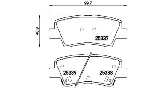 Bremsbelagsatz, Scheibenbremse MAGNETI MARELLI 363700430067 Bild Bremsbelagsatz, Scheibenbremse MAGNETI MARELLI 363700430067