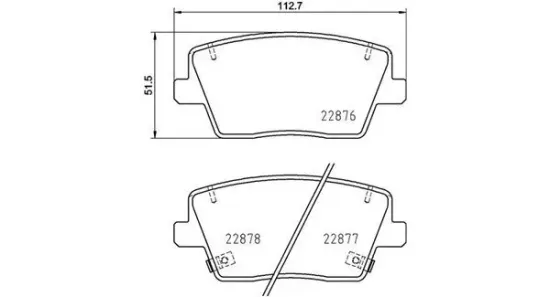 Bremsbelagsatz, Scheibenbremse MAGNETI MARELLI 363700430112 Bild Bremsbelagsatz, Scheibenbremse MAGNETI MARELLI 363700430112